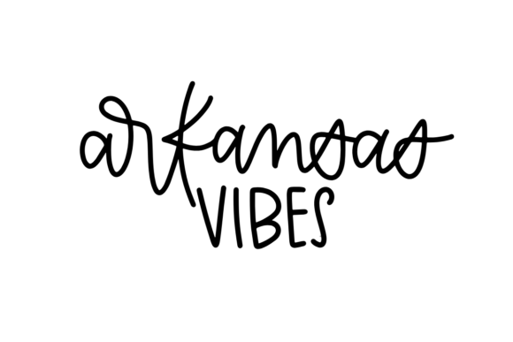 Arkansas Vibes: A Trendy Graphic Design Asset for Crafts and Merch