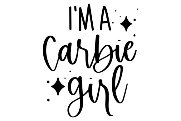 Carbie Girl SVG: A Versatile Graphic Design Asset for Crafts