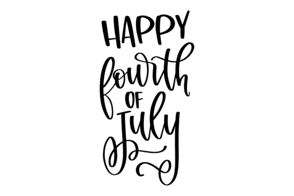 Happy Fourth of July Graphics for Crafts and Creative Projects