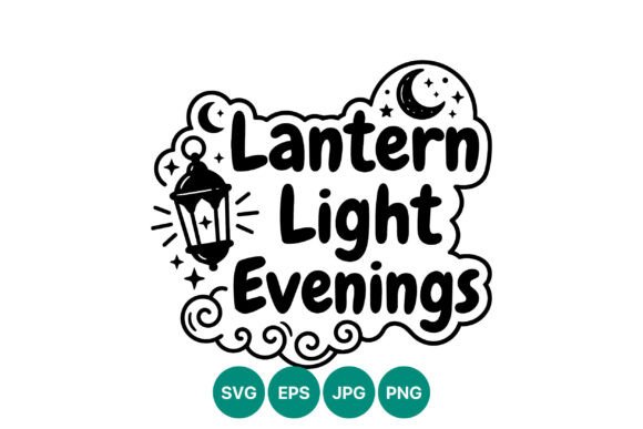 Lantern Light Evenings Vector Art Graphics