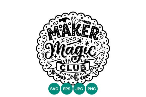 Maker Magic Club Calligraphic Lettering