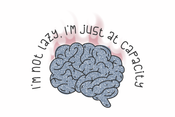Mental Health Brain Capacity Embroidery Design Review
