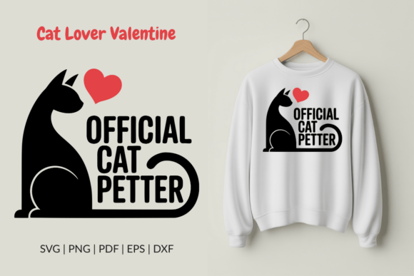 Official Cat Petter Funny Cat SVG