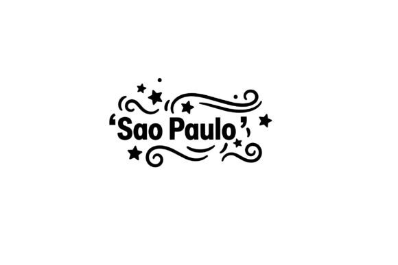 Sao Paulo Layers Building Black White Graphics