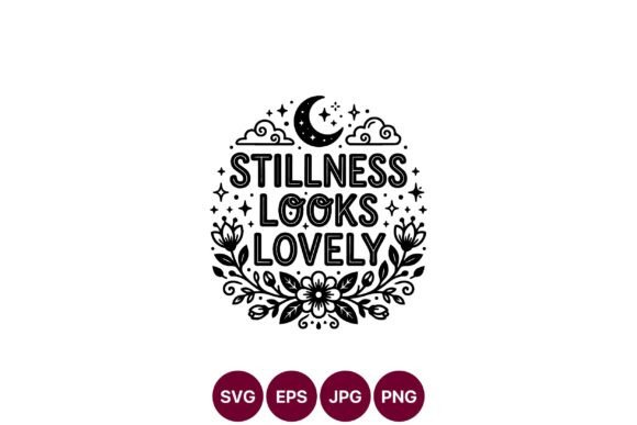 Stillness Looks Lovely: Graphics and Illustrations for Branding
